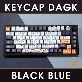 Mua Keycap Cherry DAGK Black Blue 126 Phím Cho Bàn Phím Cơ