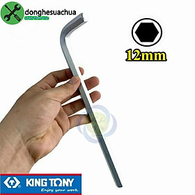 Mua Lục giác chữ L 12mm Kingtony 112512 loại 2 đầu bằng