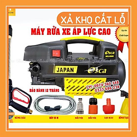 Máy rửa xe OSCA JAPAN 2500w tặng và bình bọt tuyết.