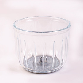 Máy Xay Mini Đa Năng 6 Lưỡi Cối thủy tinh, Máy xay ăn dặm cho bé, xay thịt cháo sinh tố tỏi ớt hàng chính hãng