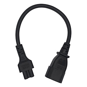 Black New C14 Male to C5 Female C14-C5-Cable Power Adapter PDU Server Kit