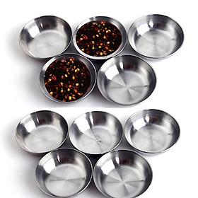 Mua Bộ 20 Chén Inox 304 Làm Bánh Bèo Đựng Nước Chấm Dày Không Gỉ