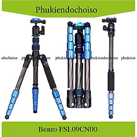Chân máy ảnh Benro FSL09CN00, Carbon - Hàng Chính Hãng