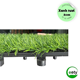 Mua Vỉ cỏ nhân tạo lót sàn ban công  ngoài trời đế nhựa 30cmx30cm