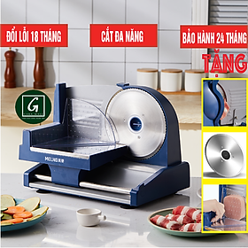 Máy thái thịt, máy thái thịt đông lạnh, máy thái đa năng, máy thái thịt chín, máy thái thịt bò, máy thái củ quả, máy thái bánh mỳ, motor lõi đồng, công suất 200W