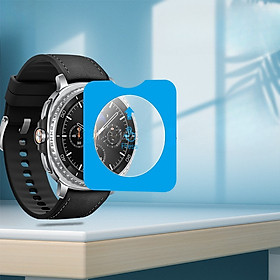 Miếng Cường Lực Dán Màn Hình Dành Cho Samsung Galaxy Watch 8/ Galaxy Watch Ultra/ Galaxy Watch 7 44/40mm Kai.N Glass HD kèm khung dán_ Hàng chính hãng
