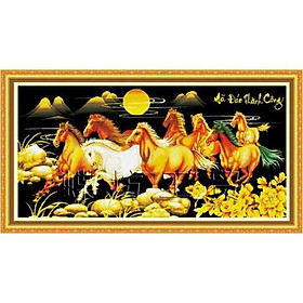 Mua Tranh thêu chữ thập Mã đáo thành công DLH-222365