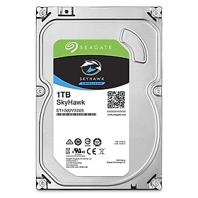 Ổ Cứng HDD Seagate Skyhawk  1TB 3.5 Sata 6Gb/s/64MB Cache/5900RPM - Hàng Chính Hãng