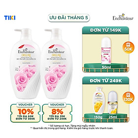 Combo 2 Sữa tắm hương nước hoa Enchanteur Delightful 650gr Chai
