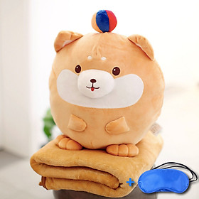 >> BÁO GIÁ BỘ BỊT MẮT NGỦ 3D TẶNG KÈM BỊT TAI CHỐNG ỒN MÀU NGẪU NHIÊN | Shopee Lazada Sendo Tiki mới nhất 174 Bộ gấu gối mền CHÓ ĐỘI QUẢ BANH 3 trong 1, gấu bông kèm chăn gối ngủ trưa văn phòng, du lịch, cho bé (Tặng Bịt mắt ngủ màu ngẫu nhiên)