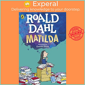 Sách - Matilda by Roald Dahl Quentin Blake (UK edition, paperback)