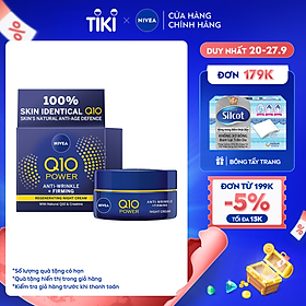 Kem Chống Nhăn Lão Hóa Da Ban Đêm Nivea Q10 Plus - 50ml - 81289