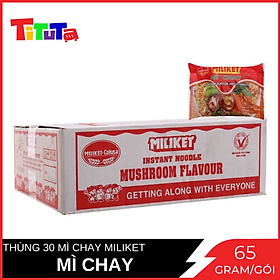 Mì Chay Miliket 65g x 30 Packs