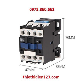 Mua Khởi động từ - contactor 12A  18A  25A  32A cuộn hút 220v