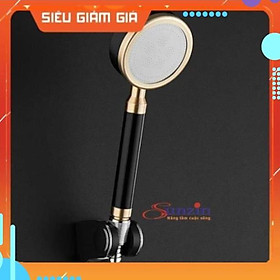 Mua Tay sen tắm tăng áp hợp kim nhôm (đen vàng) 206779