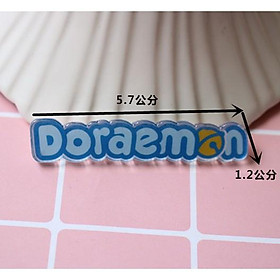 *HN* Charm chữ Doraemon cho các bạn trang trí vỏ ốp điện thoại, DIY