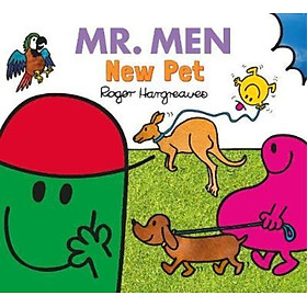 Sách - Mr. Men New Pet by Adam Hargreaves (UK edition, paperback)