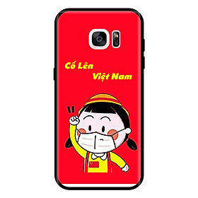 Ốp lưng Viền Dẻo TPU cho điện thoại SAMSUNG S7 EDGE Cổ Vũ Cố Lên Việt Nam