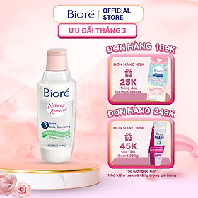 Bioré Nước Tẩy Trang 3 Lớp Sạch Sâu Ngừa Mụn Bioré Make Up Remover Acne & Pore Care