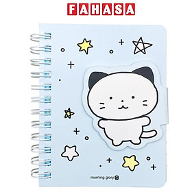 Sổ Ghi Chú Character Memo 3 - Morning Glory 12001-21868 - Màu Xanh Da Trời