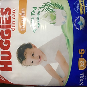 Sỉ- Tặng thêm 6- Tã quần Huggies XXXL22 Tràm trà tự nhiên, ngừa hăm