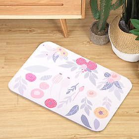 Thảm đá lau chân siêu thấm nước mới loại trung bình