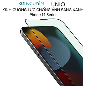 Mua Kính Cường Lực Chống Ánh Sáng Xanh UNIQ OPTIX Anti-Blue Dành Cho iPhone 14 PRO MAX / 14 PRO / 14 PLUS / 14 / 13 SERIES - Hàng Chính Hãng