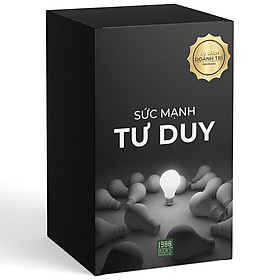 Hình ảnh Hộp Sách (Gồm 4 Cuốn) Sức Mạnh Tư Duy : Tư Duy Phản Biện + Tư Duy Vượt Giới Hạn, Thành Công Vượt Đám Đông + Tư Duy Logic + Rèn Luyện Tư Duy Logic (Tái Bản)