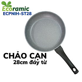 Mua Chảo đá cạn đáy từ Ecoramic ECPNIH-ST28 (28cm) - Hàng chính hãng
