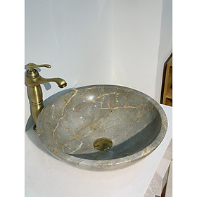 LAVABO ĐÁ TỰ NHIÊN - TRÒN MỎNG - DK30