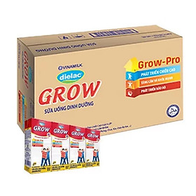 THÙNG 48 HỘP SỮA BỘT PHA SẴN DIELAC GROW 180ML