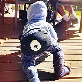 Children Cotton Pp Pants Cartoon Bear Trousers for Kids Baby Girls Boys