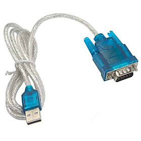 Cáp và Jack chuyển USB ra Cổng COM (RS232)