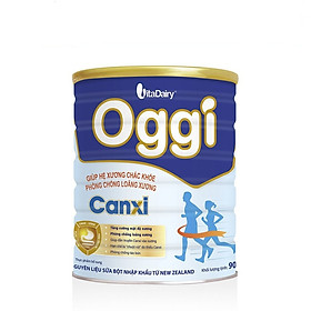 Sữa Oggi Canxi 900g - Giúp hệ xương chắc khoẻ, phòng chống loãng xương