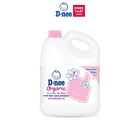 Dung Dịch Giặt Quần Áo Cho Bé D-Nee - Chai 3000ml (Hồng)