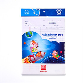 Túi giấy kiểm tra Bạn nhỏ Plus có tai treo 4940 (10 túi)