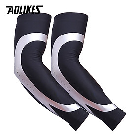 Bộ 2 ống bảo vệ khuỷu tay chống nắng AOLIKES A-7945 Sport protection elastic arm