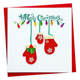 Thiệp Giấy Xoắn Noel Việt Net VN1XM115088E1