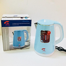 Mua Ấm siêu tốc JIPLAI cao cấp với 2 lớp chống nhiệt an toàn  ấm đun siêu tốc công suất 1500W bảo hành 12 tháng