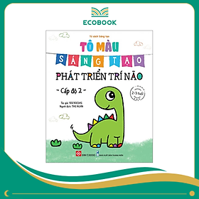 Tô màu sáng tạo, phát triển trí não - Cấp độ 2 (Cuốn)