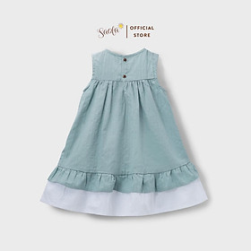 Đầm Bé Gái/ Váy Bé Gái Chất Cotton Xịn Thoáng Mát - ANNIE DRESS - DRC012 - SAOLA CLOTHING