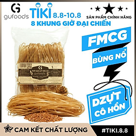 Phở gạo lứt hữu cơ ăn kiêng GUfoods (200g) - Hỗ trợ giảm cân, thực dưỡng, eat clean