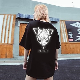 Áo Thun Nam Phản Quang Fenrir, Áo Uninsex, Tay Ngắn, Cổ Tròn, Có Áo Thun Size Lớn 2XL, 3XL, 4XL, XXL, XXXL, XXXXL