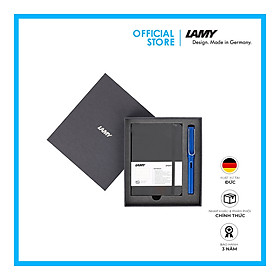 Gift Set Lamy Notebook A6 Softcover Black + Lamy AL-Star Blue - GSA6-AL004