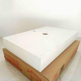 Mua Bàn đá lavabo treo tường hình hộp chữ nhật cao cấp