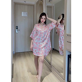 Váy ngủ SơMi siêu đáng yêu, mềm mịn, thoáng mát