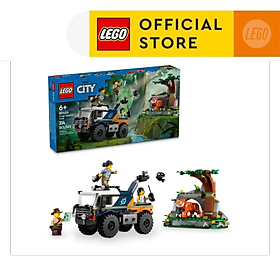 LEGO CITY 60426 Đồ Chơi Lắp Ráp Xe Địa Hình Cứu Hộ Động Vật (314 chi tiết)