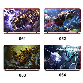 Mua Miếng dán decal laptop Liên Minh Huyền Thoại skin Blitzcrank  Brand  Braum  Caitlyn - MS: 061 - 080