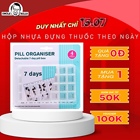 Hộp đựng thuốc chia theo ngày Uncle Bills AG0078