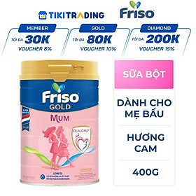 Sữa Bột Friso mum Gold Hương Cam (400g)